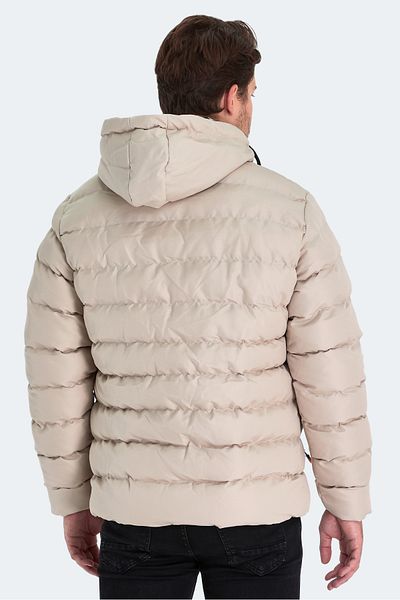 Slazenger SALINE Ανδρικό Παλτό Πέτρινο Γκρι