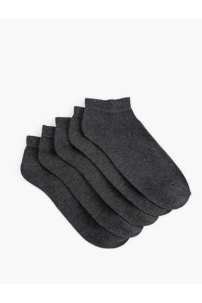 Koton Basic 5-Piece Booties Socks Set Multicolored