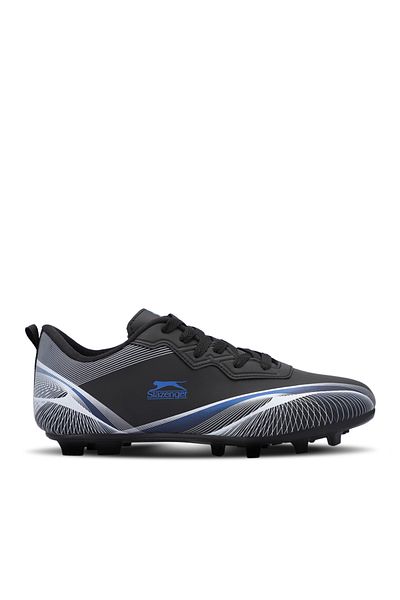Slazenger Pantofi de fotbal Marcell Krp pentru baieti negru/alb