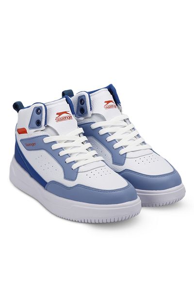 Slazenger Ανδρικά παπούτσια Sneaker Lalı In Λευκό / Μπλε Saks