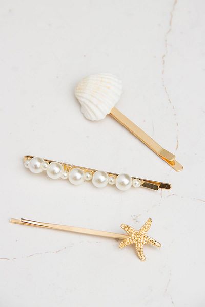 Modex Sea Shell Pearl Triple Buckle