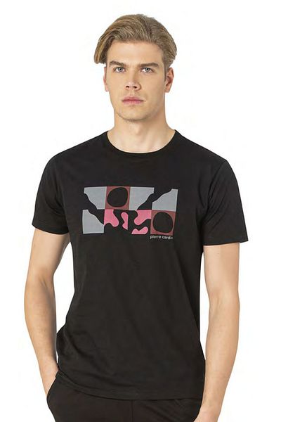 Pierre Cardin Мъжки комплект пижама с къс ръкав, пролет-лято 2025, VR. E54.U01.E068.076.11.Z905