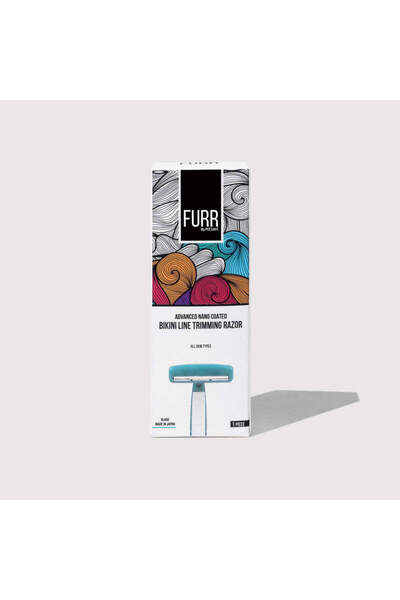 Furr ماكينة حلاقة لتشذيب خط البكيني للنساء (عبوة من قطعة واحدة)