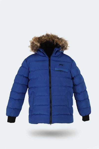Slazenger Calisto New Unisex Children's Coat and Coat - Saks Blue