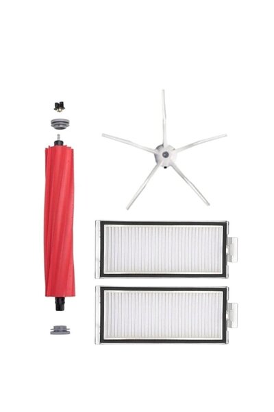 Roborge مجموعة من 4 قطع غيار متوافقة مع مكنسة روبوت روبوروك كيو 7 ماكس (Q380Rr)