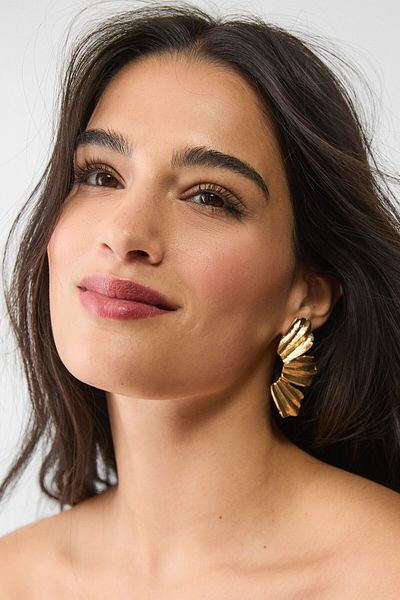 Stradivarius Petal earrings