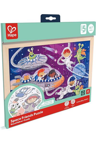 Hape Space Friends Puzzle E1644