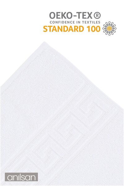 Anılsan 2-х комплект білих рушників Greek - 70x140 см, 490 г, 100% бавовна, рушники для спа та готелів