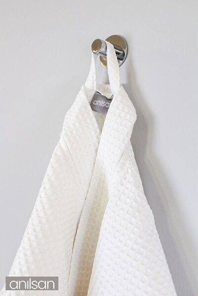 Anılsan 100% бавовняний халат-кімоно з піке для спа-центру Ідеально підходить для щоденного використання