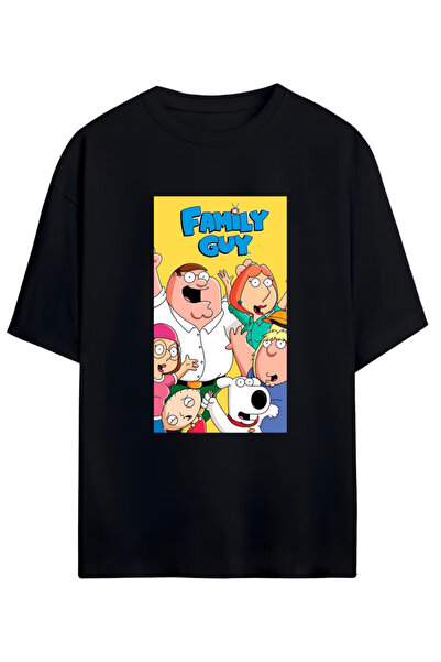 MAGORS FAMILY GUY ДИЗАЙН УНІСЕКС ОВЕРСАЙЗ БАВОВНЕНИЙ ФУТБОЛКА