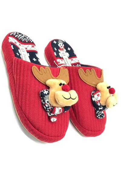 Polaris 607155 .Z Red Women's House Slippers
