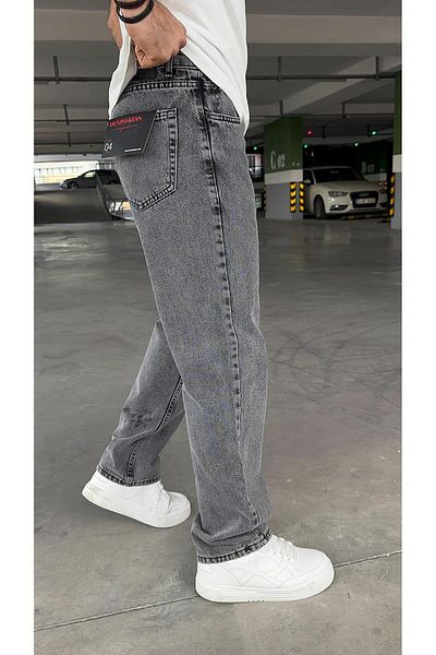DENIM MAN Anthracite Laceless Design