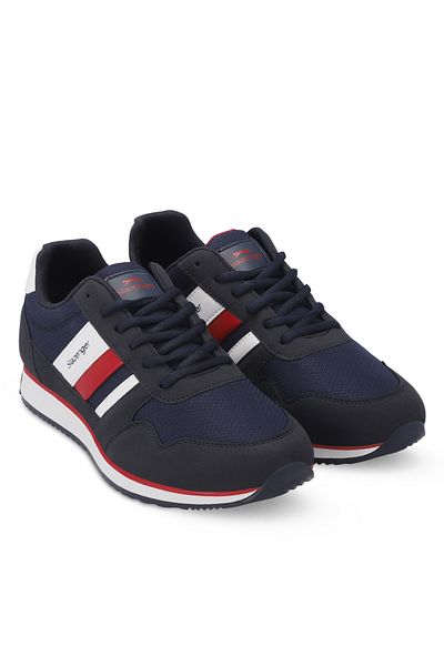 Slazenger Original I Men's Sneaker Shoes Navy Blue / Red