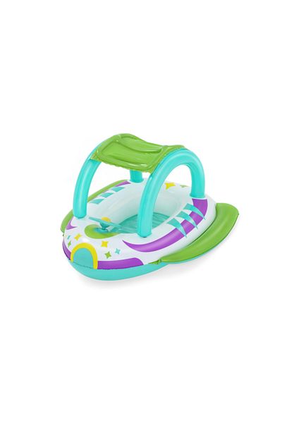 BESTWAY ® 42" x 44"/1.07m x 1.12m Space Splash Shaded Baby Boat