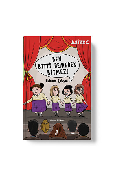Taze Kitap Asiye 5 - Ben Bitti Demeden Bitmez (Fleksi Kapak) Kitabı Halenur Ç...
