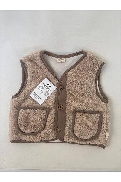 Coco & Bamboo Teddy Lined Children's Vest