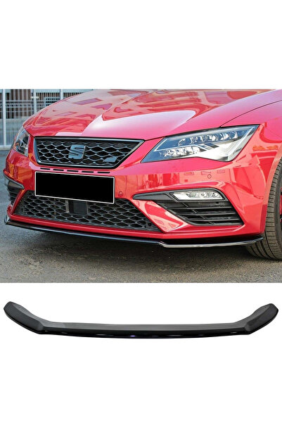 MKG Otomotiv Seat Leon MK3 FL Cupra FR Max Ön Lip Piano Black Plastik 2017-2020