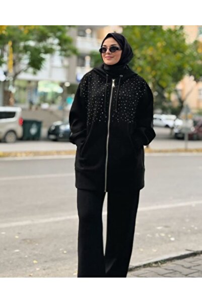 Qimene TAŞ DİZAYN ŞARDONLU  CEKET