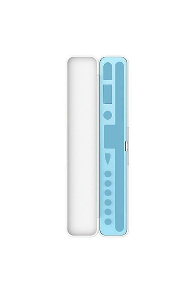UnDePlus حامل قلم صندوق حماية لقلم التابلت متوافق مع قلم Apple Pencil 1/2/usb C/pro وجميع العلامات التجارية