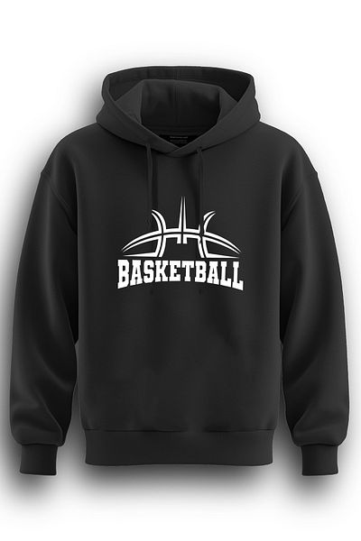 TOP GLORY Суичър с качулка и баскетболен мотив - 3 прежди BASKETQ1001