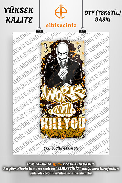 VİZYON İKRA طباعة نسيج DTF ممتازة تحت عنوان "تصميم فستانك" يمكن لصقها بسهولة ...