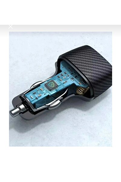 ACL 48w Hızlı Şarj Type-c Ve Usb Çıkışlı Araba Çakmaklık Şarj Aleti