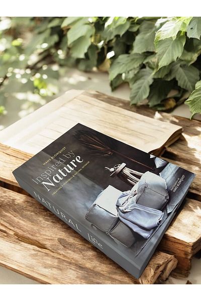 Saccura Decor Natural Life Gray Decorative Book Box – Stylish and Functional