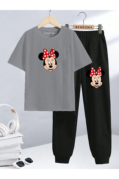 BENROMA Character Printed Children's Tracksuit Set