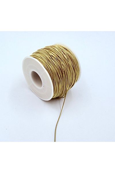 yiğit aksesuar Steel Gold 09 Snake Chain 1 Meter Necklace Wrist Chain