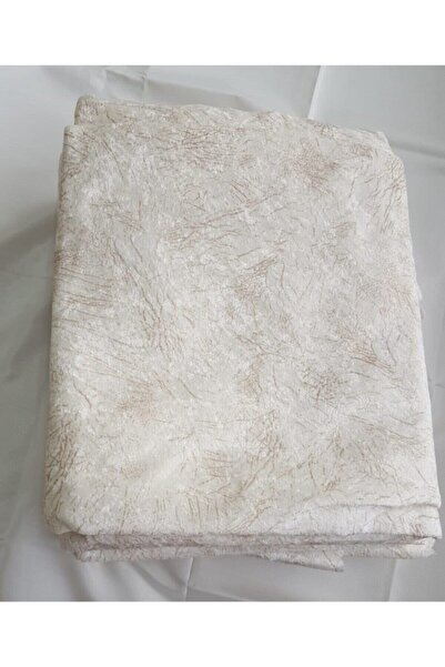 Hilal Home Krem Süngerli Koltuk Çekyat Örtüsü Damar Desenli Kaymaz Yıkınabılır Örtü