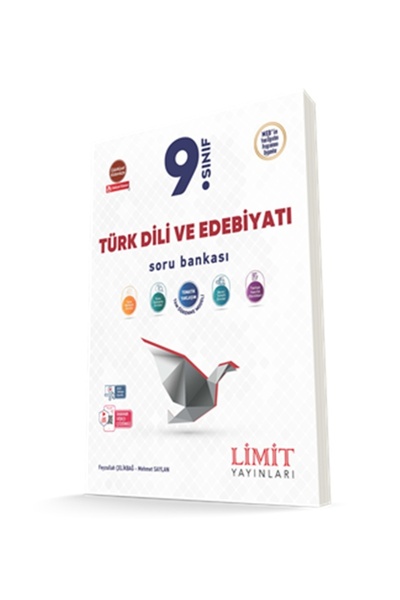 Limit Yayınları 2024 - 2025 Müfredat 9.SINIF TÜRK DİLİ VE EDEBİYATI SORU BANKASI