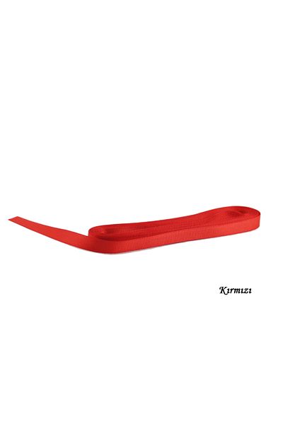 Eminonutoptanci Grosgrain Red Ribbon - 1 Cm Domestic, 10 Meters
