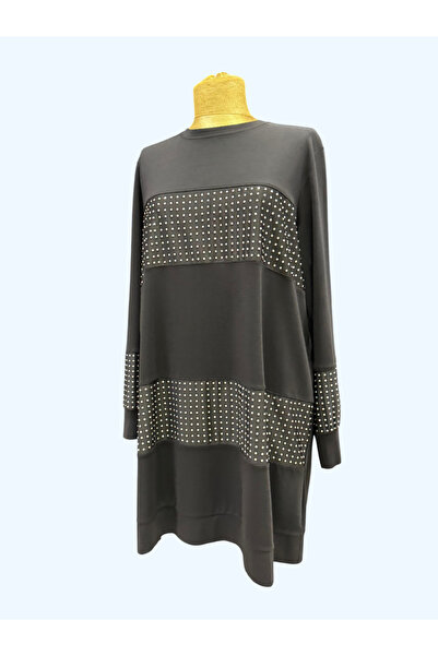 FUAT GÜRSEN TAŞ DETAYLI TUNİK