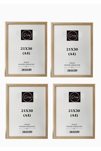 decolife A4 Diploma and Certificated Document Frame - Photo and Picture Frame...