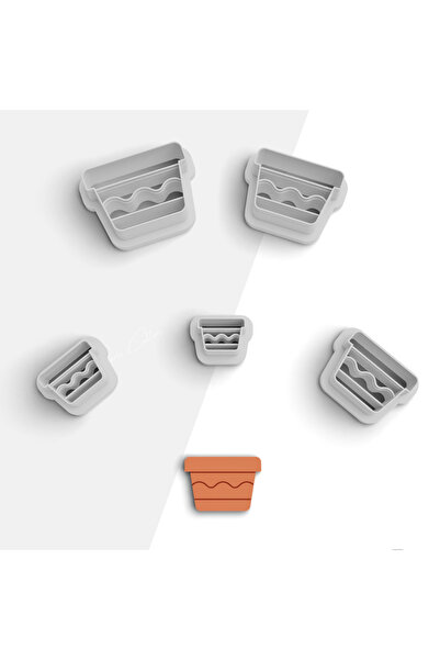 brocutters قالب قطع بوليمر كلاي على شكل وعاء، قالب حلق، قالب سيراميك، قاطع ال...