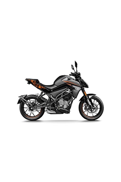 Motiker CFMOTO NK250 2023-2025 Arka Kuyruk Set Duman Turuncu Kaplama