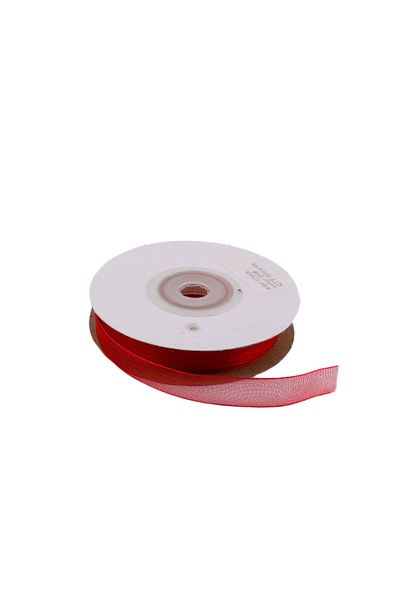 Eminonutoptanci 10 Mm (22 Meters) Red Organza Ribbon