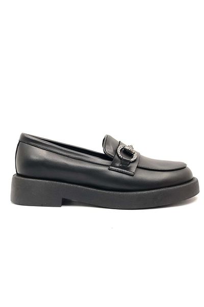 Greyder 72133 Дамски ежедневни оксфордски обувки Zn Urban Leather Comfort, черни