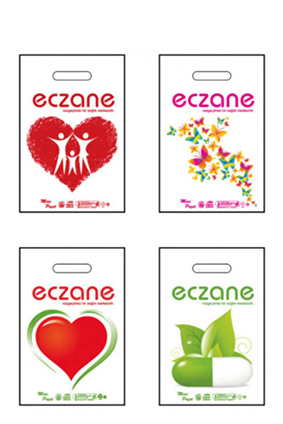 Kimpack Eczane Poşeti 20x30 No:0 - 50paket X100 Adet Toplam 5000 Adet
