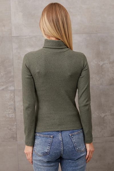 karpuzbutiks Ribbed Turtleneck Body-L