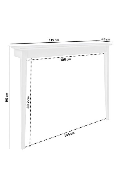 KURLUMOBİLYA DRESUAR DUVAR MONTALI (PETEK ÜSTÜ KULLANIM,HOL)