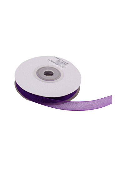 Eminonutoptanci Panglică Organza 2 CM (228 Metri) Violet