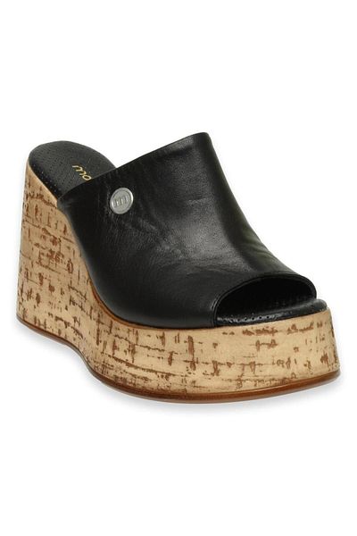 Mammamia D24Yt-2110 Women's Leather Slippers