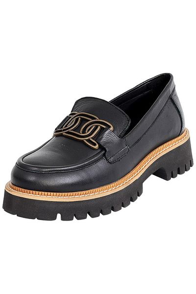 Mammamia D24Ya-3165 Women's Leather Loafer Shoes