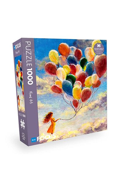 Blue Focus Puzzle 1000 Pieces - Flying Balloons (Flying Balloons) Bf473