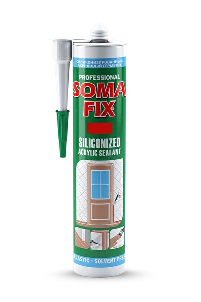 Genel Markalar S123 Akrilik Silikonize Mastik Kahve 310 ml S123