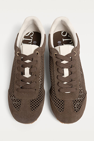 Stradivarius Openwork trainers