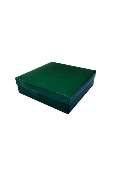 TT Tahtakale Toptancıları Complete Cardboard Box 30X30X10 cm (10 Pieces) Green
