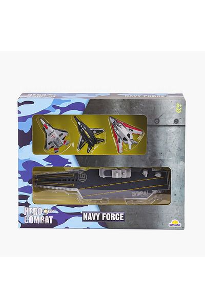 Sunman 4295 Aircraft Carrier and Military Play Set -Fabbatoys