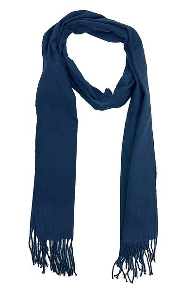 Kravatkolik Men's Blue Plain Cashew - K629